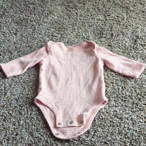 Orange And White Onesie